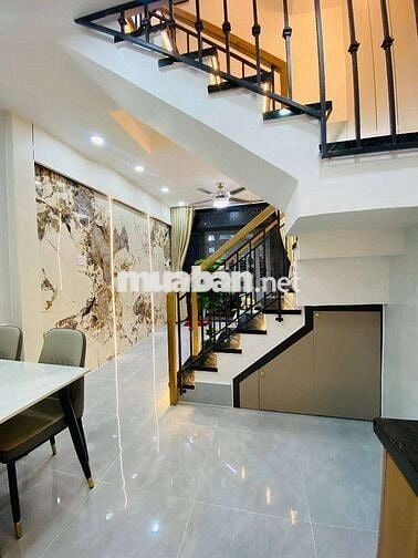 Hơn 2 tỷ có nhà 2T full nội thất p14 gò vấp sổ riêng vuông đẹp