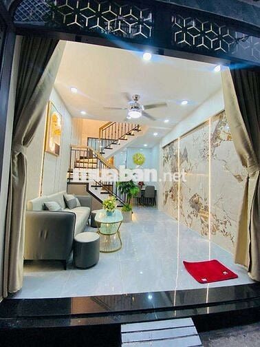 Hơn 2 tỷ có nhà 2T full nội thất p14 gò vấp sổ riêng vuông đẹp