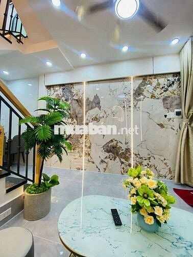 Hơn 2 tỷ có nhà 2T full nội thất p14 gò vấp sổ riêng vuông đẹp