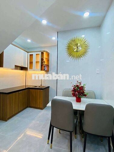 Hơn 2 tỷ có nhà 2T full nội thất p14 gò vấp sổ riêng vuông đẹp