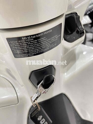 Vision 2022 Smartkey, Bstp chính chủ