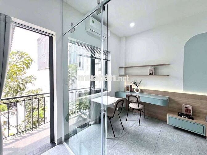 Căn hộ mới ngay Aeon Tân Phú,1PN tách bếp - bancol full nội thất + mgr