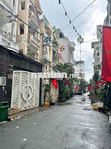 QUANG TRUNG P8. NHÀ 4 TẦNG ĐÚC. KHU PHÂN LÔ. DTSD 300M2. NHỈNH 100TR/M