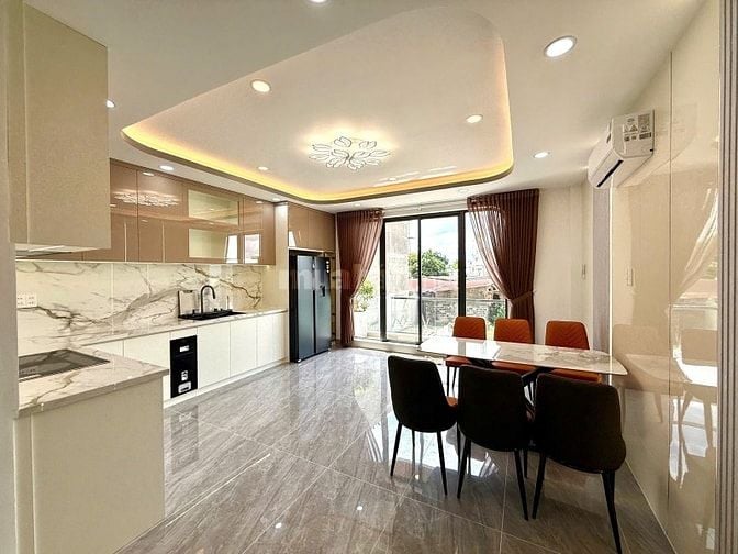 SIÊU PHẨM NHÀ 4 TẦNG NGAY NGUYỄN THỊ SÓC,BẮC LÂN 1, BÀ ĐIỂM, HÓC MÔN