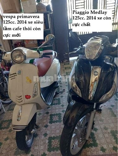 Bán vespa primavera 125cc. xe mình siêu tầm ít đi còn còn như mới