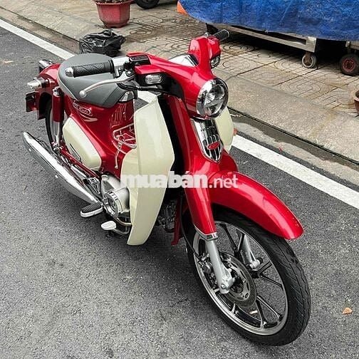 Super Cub 125 sx2019 máy lớn màu đỏ trắng siêu đep