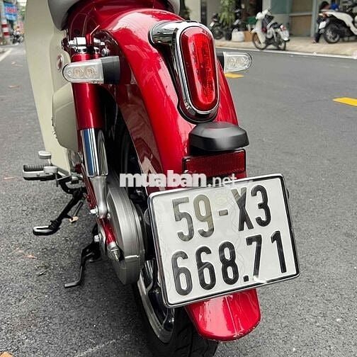 Super Cub 125 sx2019 máy lớn màu đỏ trắng siêu đep