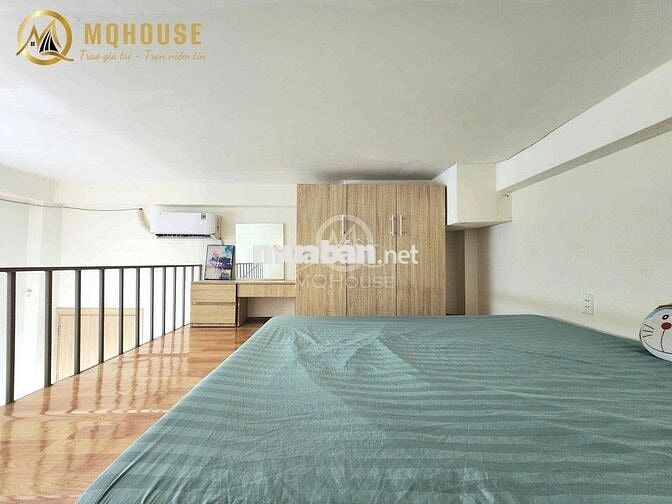 Căn hộ có gác khu vực Vườn Lài full nội thất
