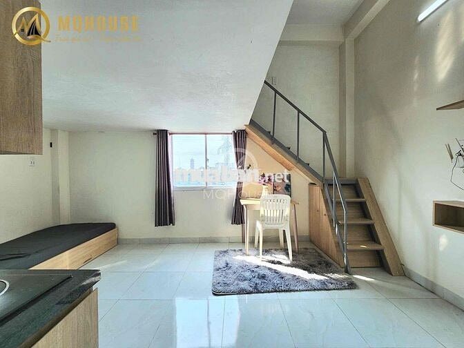 Căn hộ có gác khu vực Vườn Lài full nội thất