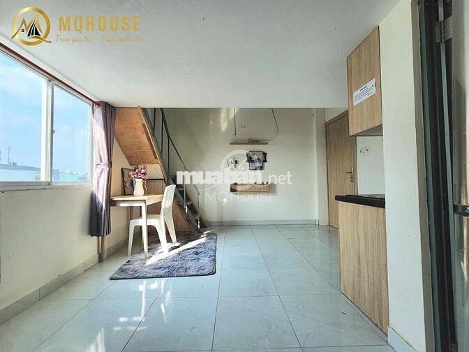 Căn hộ có gác khu vực Vườn Lài full nội thất