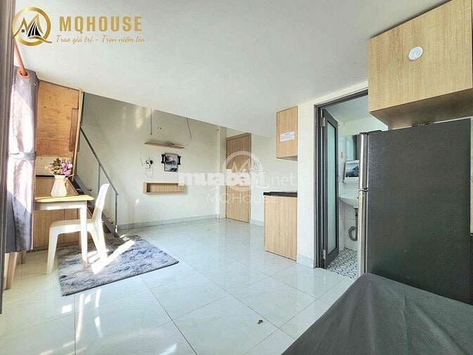 Căn hộ có gác khu vực Vườn Lài full nội thất