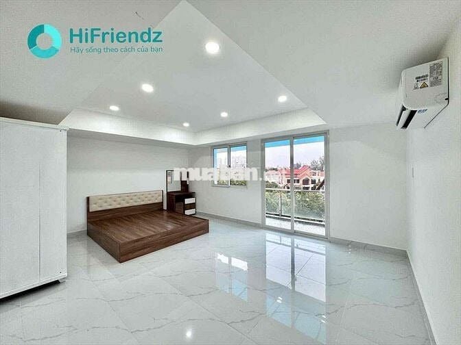 Cho thuê căn hộ mới xây 100% rộng hơn 30m2 gần cầu nguyễn văn cừ Q5