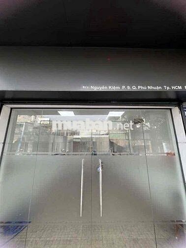 MẶT TIỀN NGUYỄN KIỆM LỀ ĐƯỜNG 4M CÓ GÁC