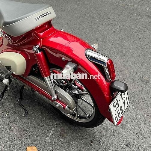 Super Cub 125 sx2019 máy lớn màu đỏ trắng siêu đep