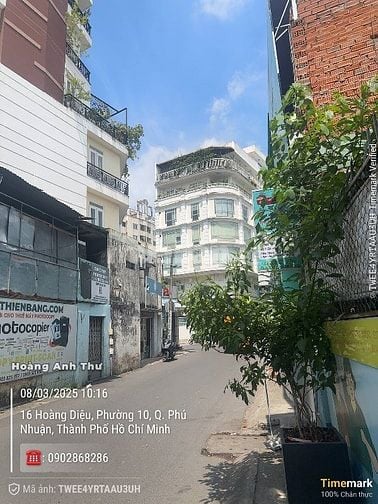 Bán nhà MT Hoàng Diệu, Q.Phú Nhuận 5x13-60m2 nhà 3 tầng giá rẻ 15,5 tỷ