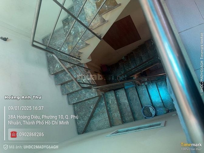 Bán nhà MT Hoàng Diệu, Q.Phú Nhuận 5x13-60m2 nhà 3 tầng giá rẻ 15,5 tỷ