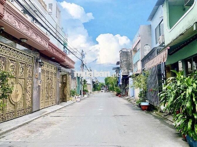 HẺM XE HƠI GẦN NGÃ TƯ BỐN XÃ - HƯƠNG LỘ 2  54M2 (4X14) NHỈNH 5,XTỶ