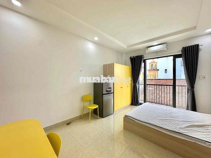 🎋CĂN HỘ TONE XANH, VÀNG BAN CÔNG🌷FULL NT, SIÊU RỘNG, THOÁNG, Ở NGAY. 🌷