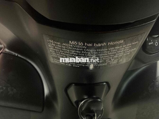 bán vison 2024, xe rất mới