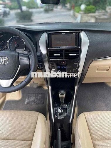 vios G 2019 AT màu trắng nội thất kem