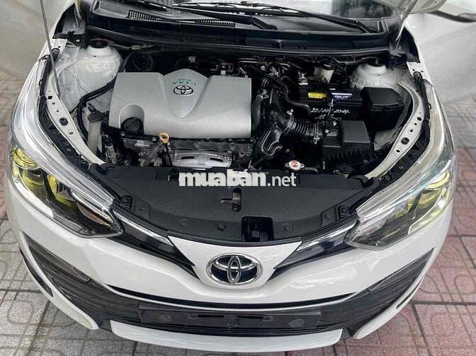 vios G 2019 AT màu trắng nội thất kem
