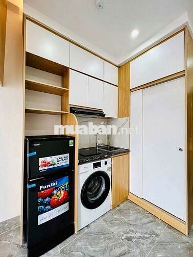 Khai trương CCMN 30m2 Full đồ. Ban công, máy giặt tại Ngõ Cư Lệnh