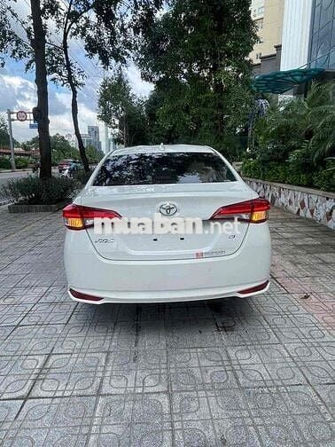 vios G 2019 AT màu trắng nội thất kem