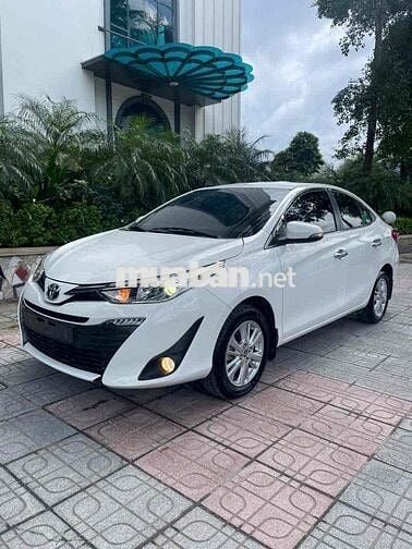 vios G 2019 AT màu trắng nội thất kem