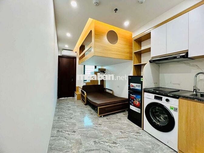 Khai trương CCMN 30m2 Full đồ. Ban công, máy giặt tại Ngõ Cư Lệnh