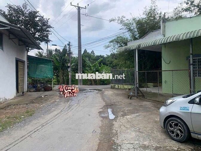 BÁN ĐẤT 2 MẶT TIỀN LỘ NHỰA DT 636,5M²- ĐÔNG BÌNH, BÌNH MINH, VĨNH LONG