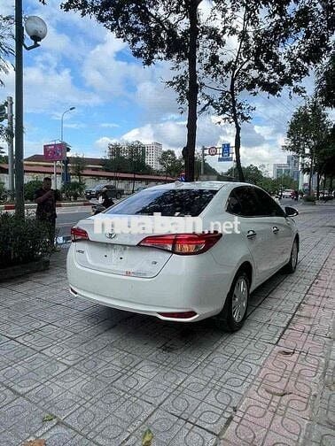 vios G 2019 AT màu trắng nội thất kem