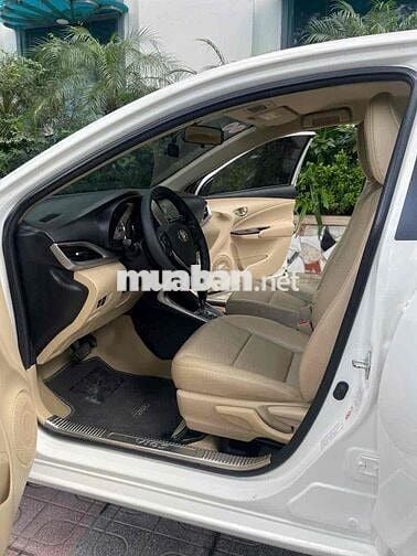 vios G 2019 AT màu trắng nội thất kem