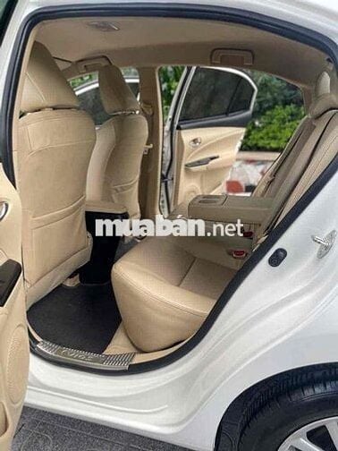vios G 2019 AT màu trắng nội thất kem