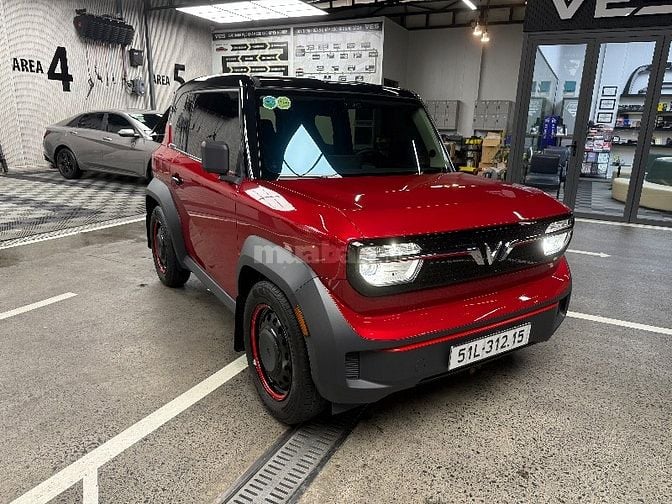 VinFast VF3 T12/2024 Màu Đỏ Pin Thuê xe lên full đồ 