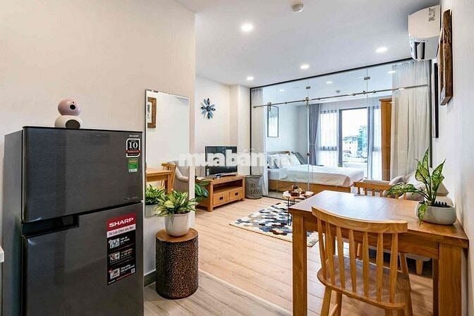 CĂN HỘ 1 PHÒNG NGỦ BANCOL FULL NỘI THẤT GIÁ SIÊU ƯU ĐÃI NGAY NGÃ TƯ 7