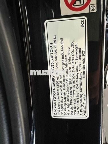 Toyota Camry 2.5 Q ĐEN 2021 xe HÃNG BAO GIÁ TỐT