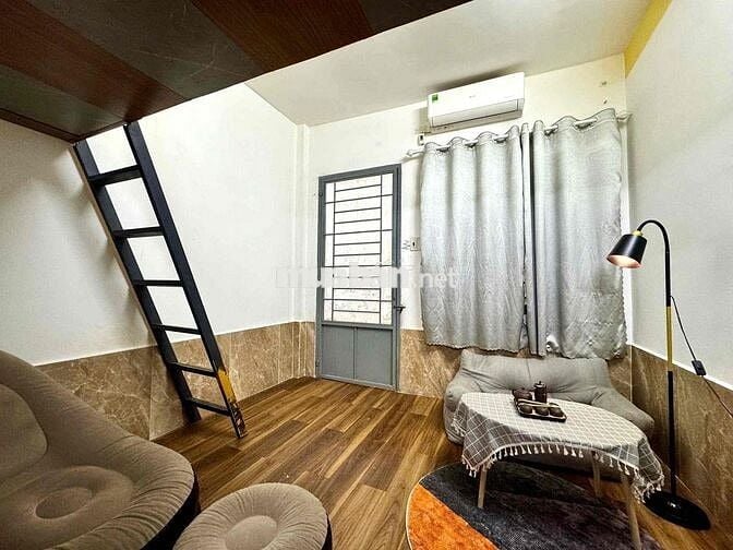 cho thuê phòng trọ sinh viên có gác đầy đủ nội thất ở Quang Trung
