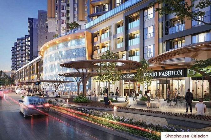 Căn hộ cao cấp SHR 96m2 3pn+1 toà Ruby Celadon Tân Phú Block B