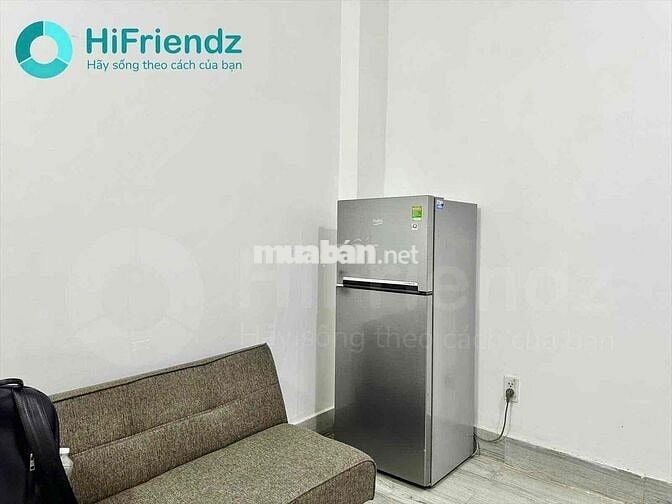 🌈 Studio Full NT - Khu Bàu Cát - cửa sổ Giếng trời