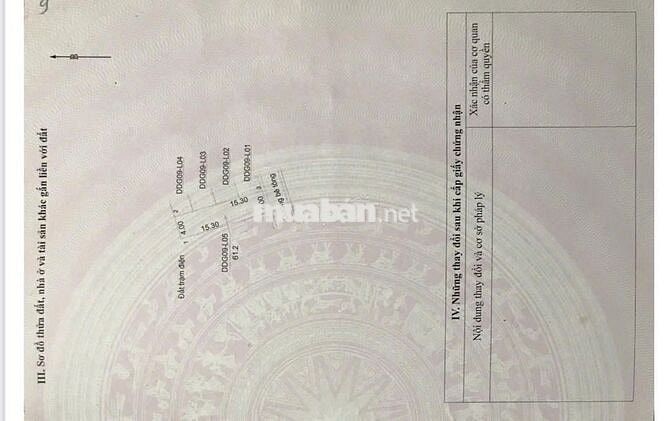 Chính chủ bán đất đấu giá Hoài Đức