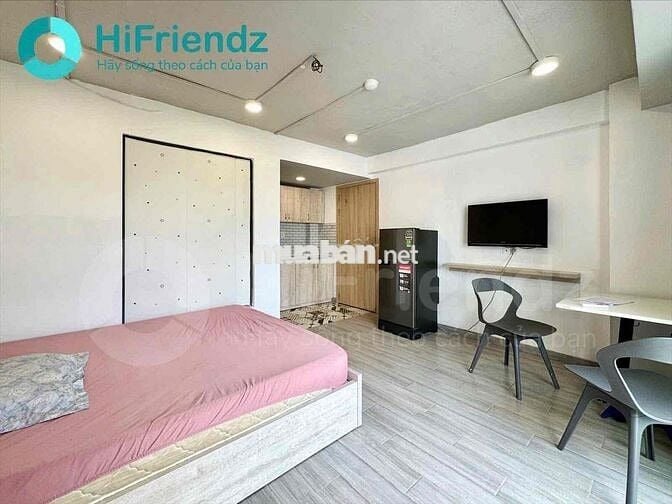 🔥STUDIO CỬA SỔ BAN CÔNG NHỎ🌸THANG MÁY NHÀ XE RỘNG👉🏻GẦN CẦU CÔNG LÝ