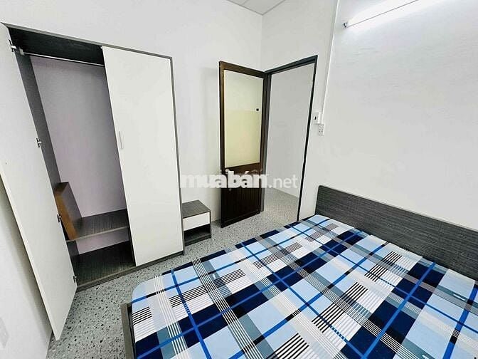 CĂN HỘ 1 PHÒNG NGỦ 50m2, BAN CÔNG, FULL NỘI THẤT, MÁY GIẶT RIÊNG