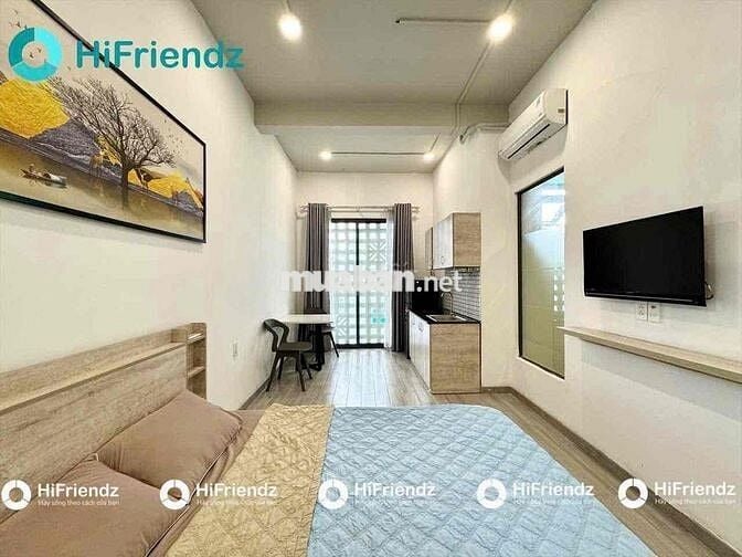 🔥STUDIO CỬA SỔ BAN CÔNG NHỎ🌸THANG MÁY NHÀ XE RỘNG👉🏻GẦN CẦU CÔNG LÝ