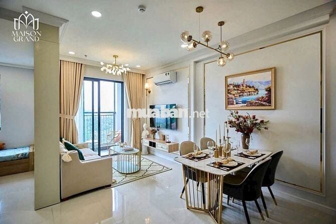 Căn hộ cao cấp MT QL51 giá chỉ 38tr/m2 cảng Cái Mép MaisonGrand Phú Mỹ