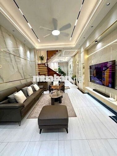 BÁN NHÀ PHẠM ĐĂNG GIẢNG 4,2*13,7M TRỆT 2 LẦU 4PN 5WC NỘI THẤT CAO CẤP