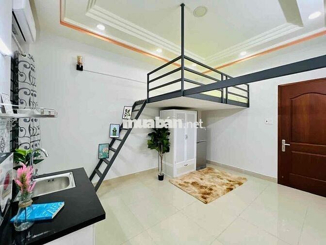 DUPLEX CỬA SỔ TRỜI FULL NỘI THẤT GIÁ HSSV KẾ BÊN Q5