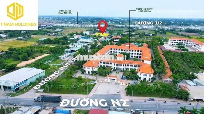 Bán đất tại Thị trấn Đức Hòa, 2,89 tỷ, 160.6m2, hàng hot uy tín