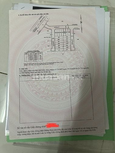 Chính chủ Bán Đất 5x18 SHR, đường 8m, sát mặt tiền 30m, gần UBND VLB