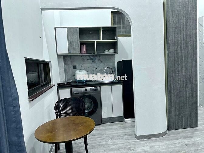 Căn Hộ Tách Bếp  Full nội thất máy giặt riêng ngay Nowzone Đh SG