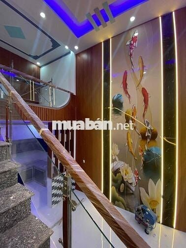 Nhà mới 425tr đường ôtô cách ngã 3 giồng 5phút cách sân bay TSN 40phút